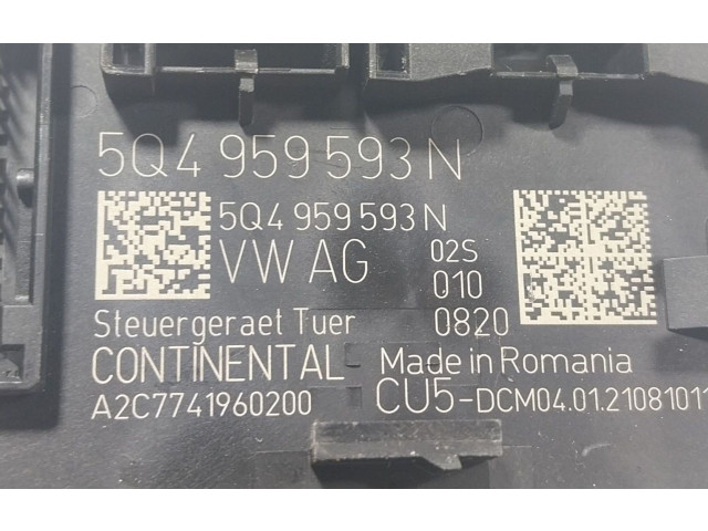 Блок управления 5Q4959593N, 5Q4959593N Skoda Karoq