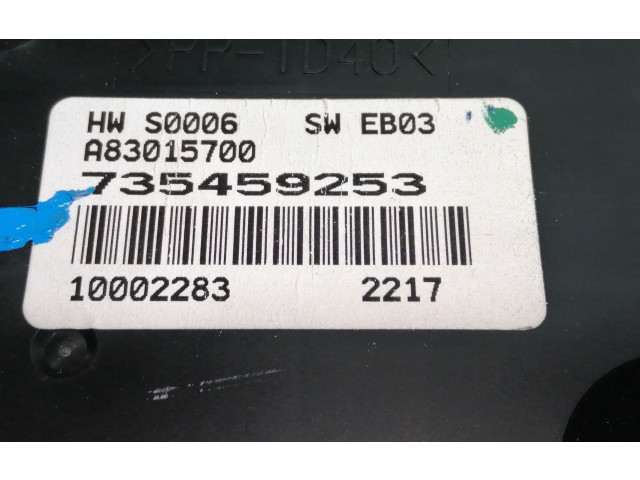 Модуль блока управления кондиционером 735459253, 10002283 Fiat Linea