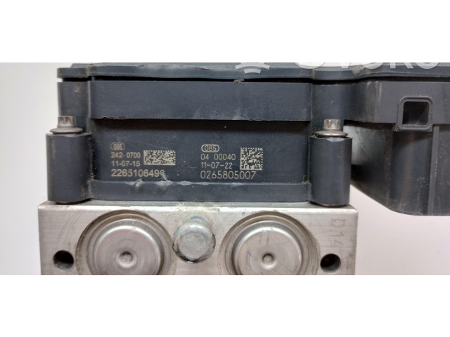 Блок АБС 71772427, 0265260024   Lancia  Ypsilon   -  года