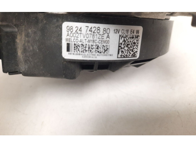 Генератор 9824742880, A002TV0781ZEA   Opel Combo E      