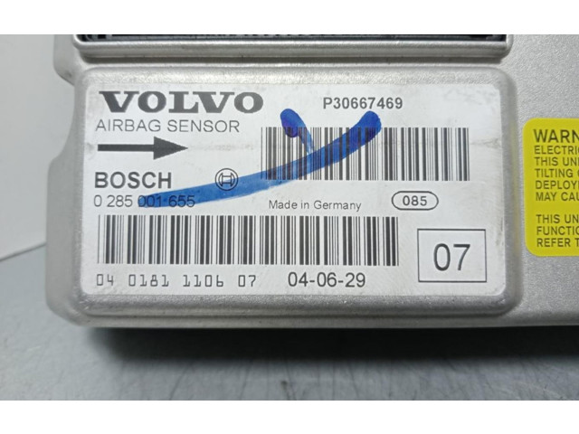 Блок подушек безопасности 0285001655 Volvo S60