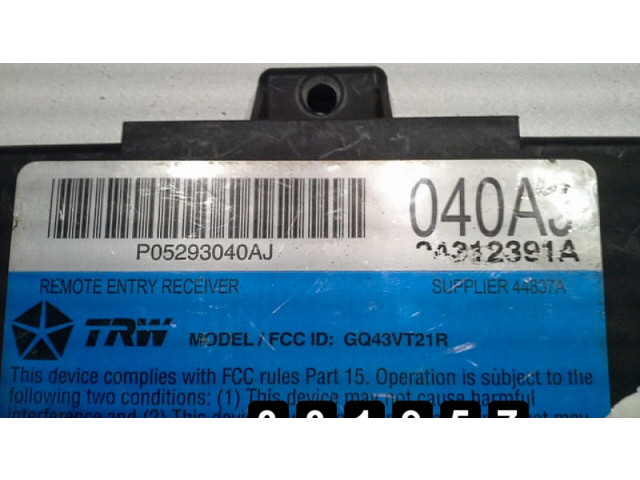 Řídící jednotka 05293040aj Chrysler PT Cruiser 2002