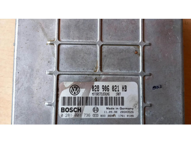 Блок управления двигателя 028906021HB Ford Galaxy