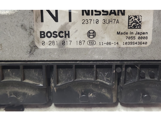 Блок управления двигателя 0281017187, 70550008 Nissan X-Trail T31