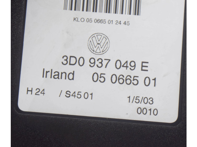 Блок комфорта 05066501, 3D0937049E Volkswagen Phaeton