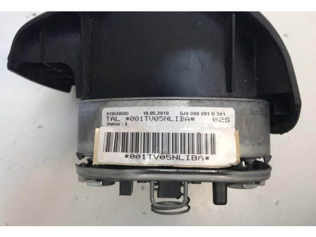 Подушка безопасности двери 5J0880201D Skoda Fabia Mk2 (5J)
