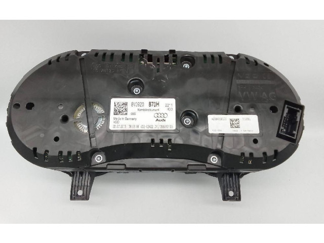 Панель приборов 8V0920870H Audi A3 S3 A3 Sportback 8P