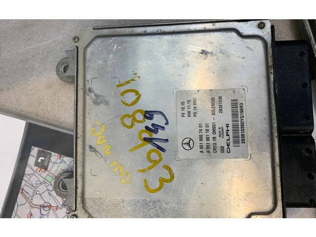 Řídící jednotka A6519007401, A6519011801 Mercedes-Benz GLK (X204) 2011