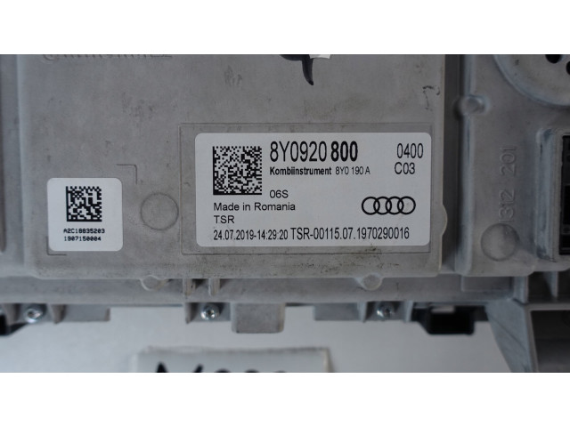 Панель приборов LICZNIK VIRTUAL ZEGARY LCD AUDI A3 8Y 8Y0920800 Audi A3 8Y