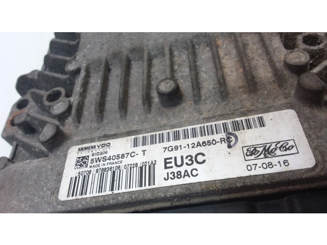 Блок управления двигателя 7G9112A650RC, 7G9112A650RD Ford Galaxy