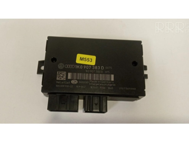 Блок управления крюка для прицепа