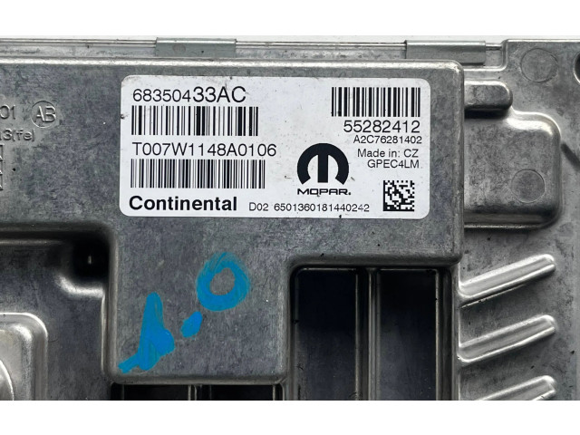 Блок управления двигателем Блок управления 55282412, 68350433AC   Fiat 500X