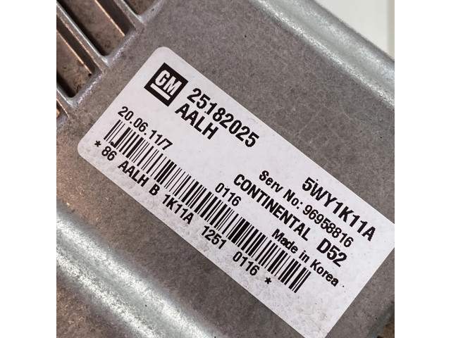 Блок управления двигателя 25182025, 96958816   Chevrolet Spark