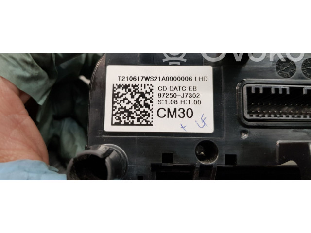Блок управления климат-контролем 97250J7302WK, 97250J7302   KIA Ceed