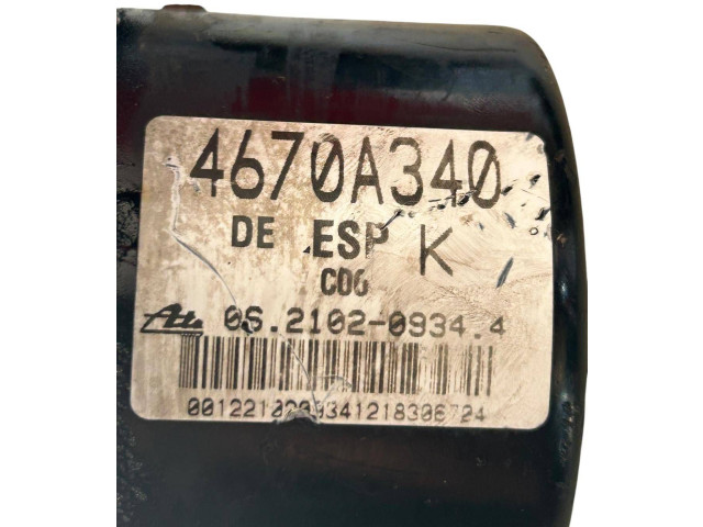 Jednotka ABS 4670A340, 06210209344 Citroen C-Crosser 2008