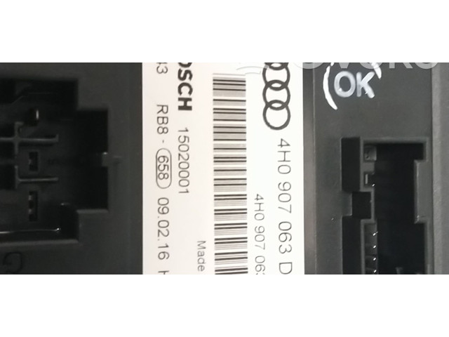 Модуль управления BSM 4H0907063DH, 4H0907063DA   Audi A6 S6 C7 4G    