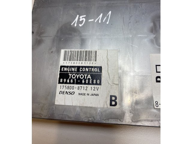 Řídící jednotka 8966160E80 Toyota Land Cruiser (BJ70) 2004