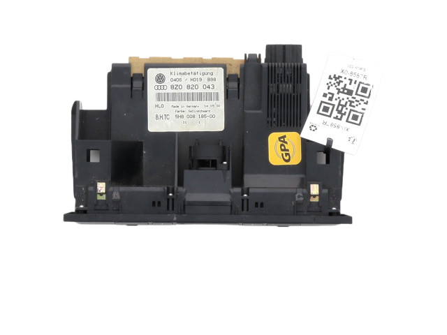 Блок управления климат-контролем 8Z0820043D5PR   Audi A2