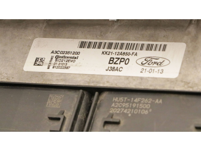 Блок управления двигателя KK21-12A650-FA, A3C02351200   Ford Transit Custom