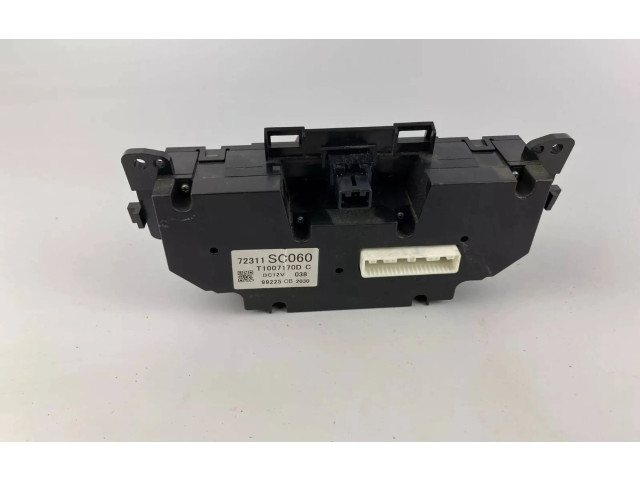 Блок управления климат-контролем 72311SC060 Subaru Forester SH
