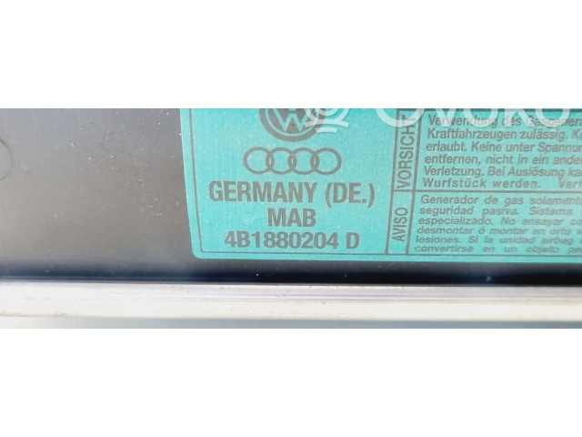 Подушка безопасности пассажира 4B1880204D Audi A6 S6 C5 4B