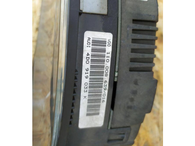 Панель приборов 4D0919033K   Audi A8 S8 D2 4D       
