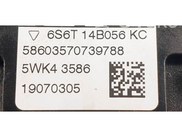 Блок подушек безопасности 5WK43586, 6S6T14B056KC Ford Fusion