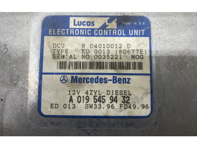 Řídící jednotka A0195459432, R04010012D   Mercedes-Benz C W202 1997