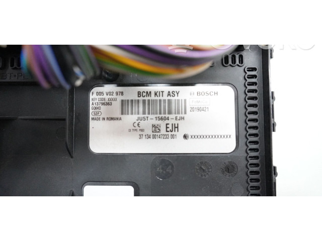 Блок комфорта JU5T-15604-EJH, JU5T-15604-EJH Ford Fiesta