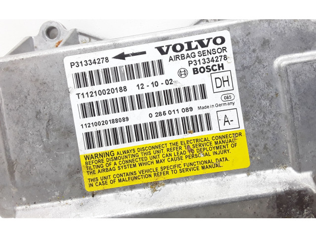 Блок подушек безопасности P31334278, 0285011089   Volvo V70