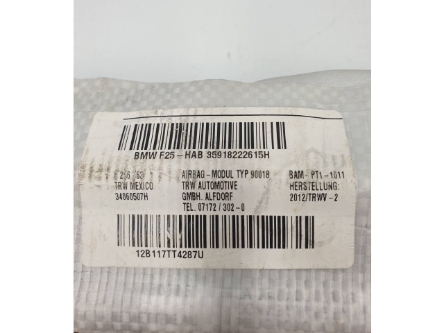 Боковая подушка безопасности 9182226   BMW X3 F25