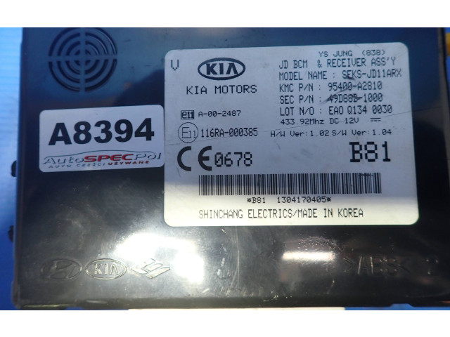 Блок комфорта 95400-A2810, 116RA000385 KIA Ceed