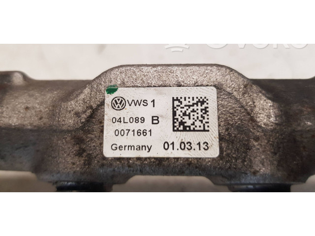 Топливная рампа 04L089B, 057130764AB   Audi A3 S3 8V   для двигателя CLHA