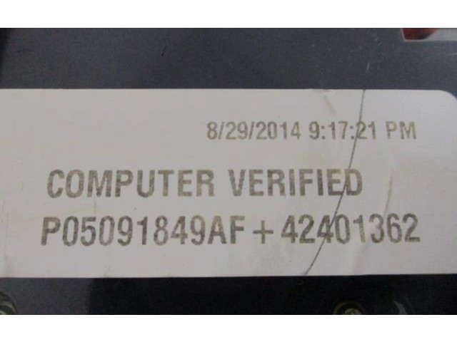 Блок управления климат-контролем P05091849AF Jeep Grand Cherokee