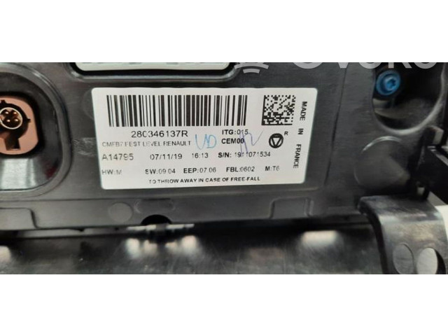 Дисплей    280346137R   Renault Clio V