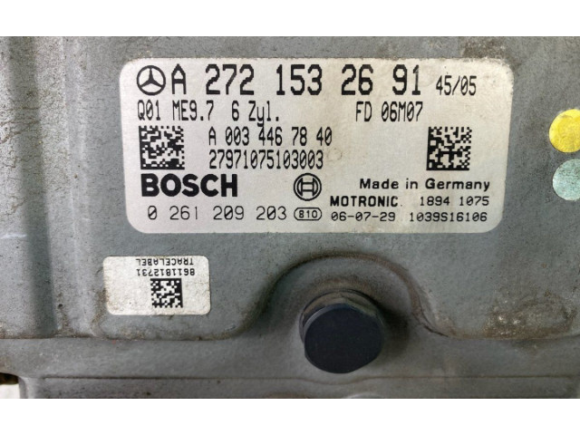 Řídící jednotka A2721532691 Mercedes-Benz R W251 2007