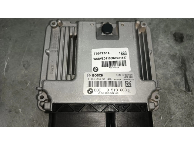 Řídící jednotka 0281018991, CENTRALITAMOTORUCE Mini Cooper Countryman R60 2015