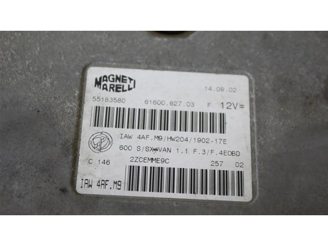 Řídící jednotka 55183580 Fiat Seicento/600 1998