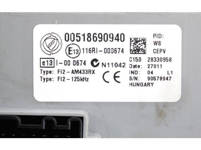 Řídící jednotka 1878 Fiat Punto Evo 2011