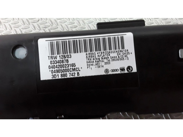 Боковая подушка безопасности 3D1880742B Volkswagen Phaeton