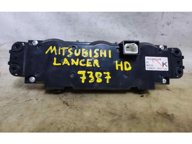 Блок управления климат-контролем 7820A115XB Mitsubishi Lancer