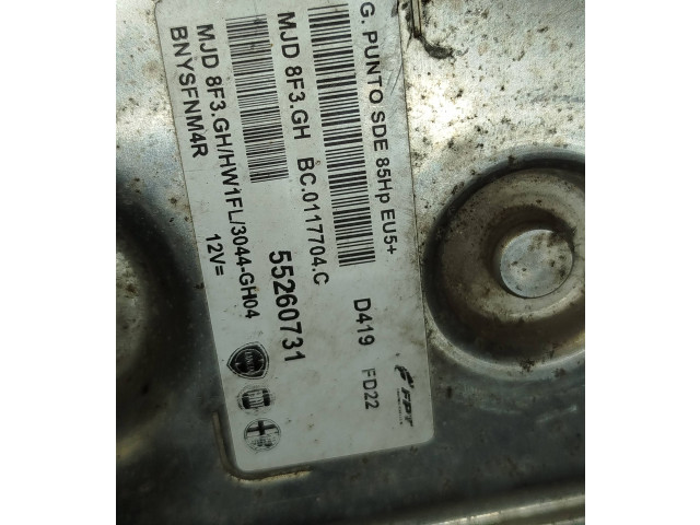 Řídící jednotka 55260731 Fiat Punto (199) 2015