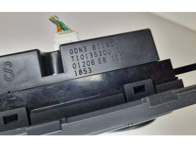Блок управления кондиционером T1013520VC, GDN361190A   Mazda 6