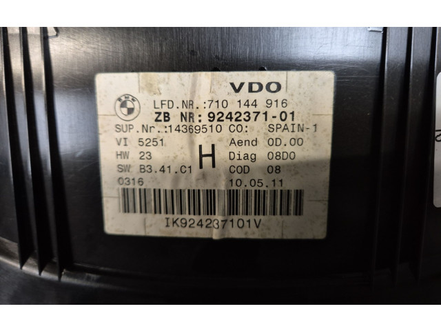 Přístrojová deska BMW X1 E84 2011 62109316152