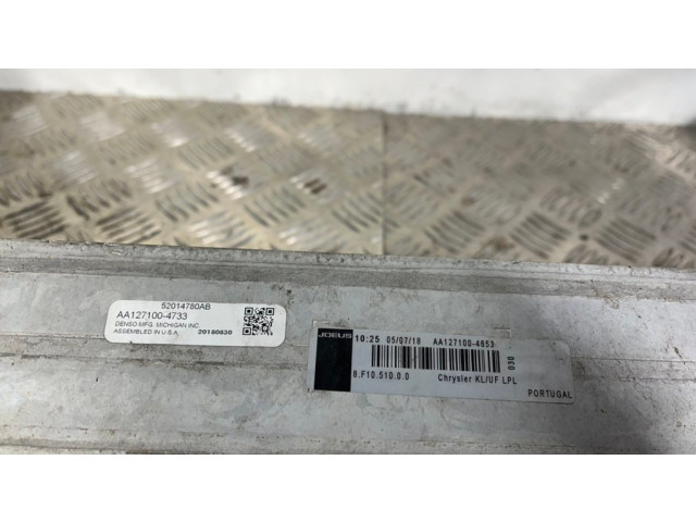 Интеркулер 52014780AB, AA1271004733 Jeep Cherokee 2.2