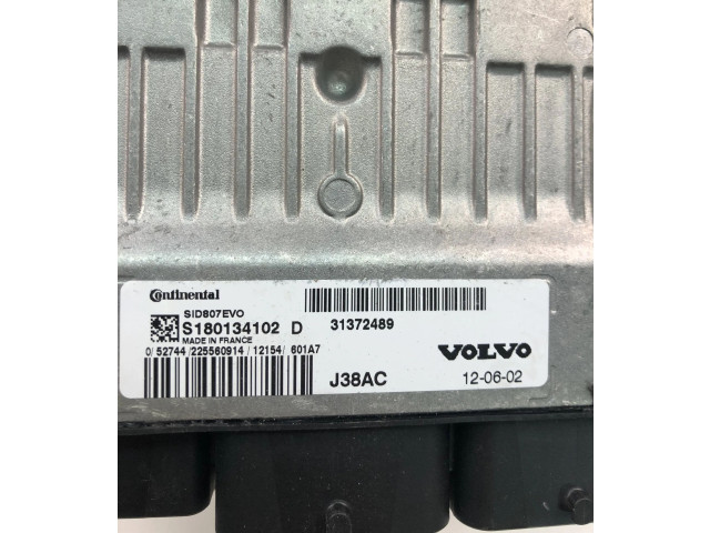 Блок управления двигателем Блок управления 31372489, S180134102D   Volvo V70