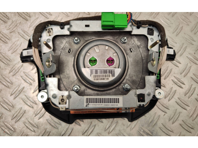 Подушка безопасности водителя 8626844, B0201B2690393   Volvo V70