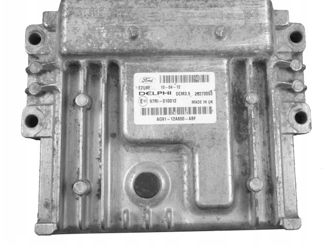 Блок управления двигателя AG9112A650ABF, 12A650 Ford Galaxy