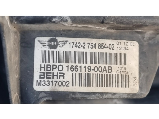 Вентилятор радиатора 2754854, 17422754854 Mini One - Cooper Coupe R56 1.4