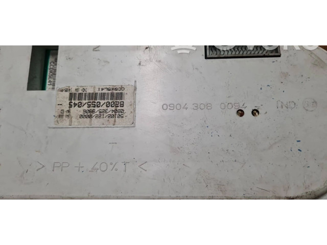 Přístrojová deska Renault Kangoo I 2000 09043080094, 09043150022